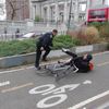 Photo: Cop Tackles Cyclist In Canal Street GOTCHA! Bike Trap